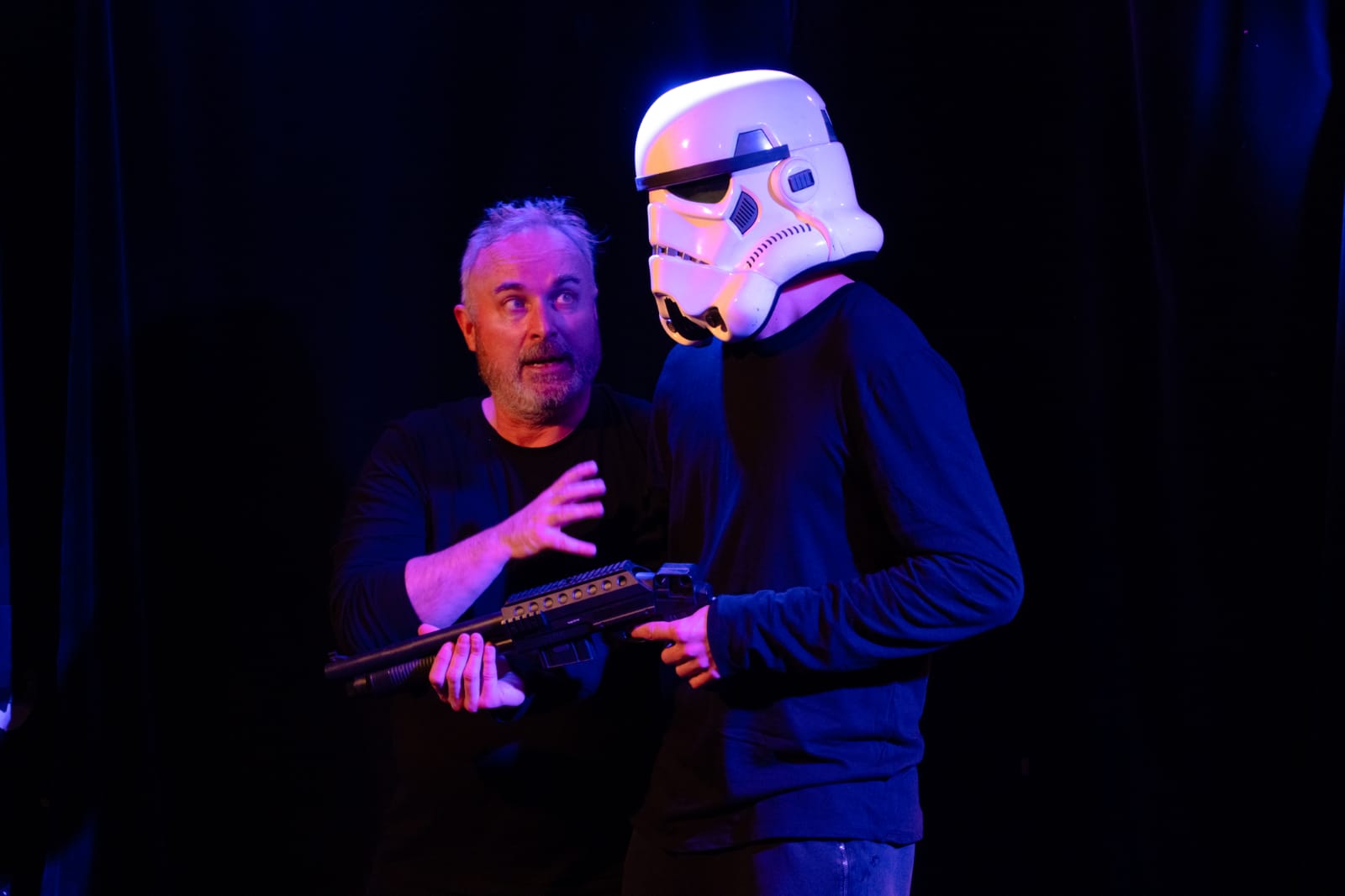 Force et Impro sur scène